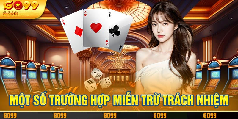 miễn trừ trách nhiệm go99